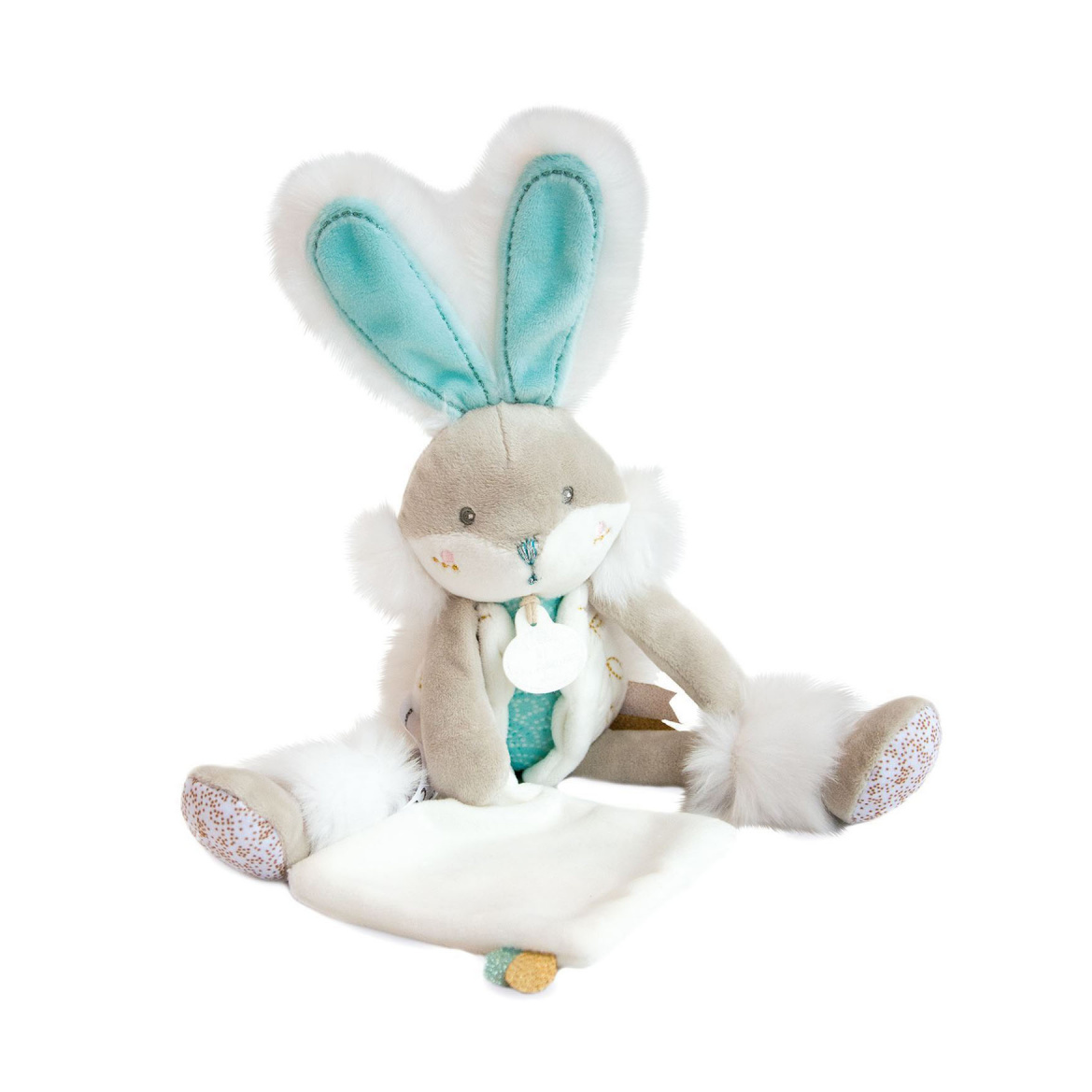 Мягкая игрушка Doudou et Compagnie "Кролик Lapin de Sucre", бежевый