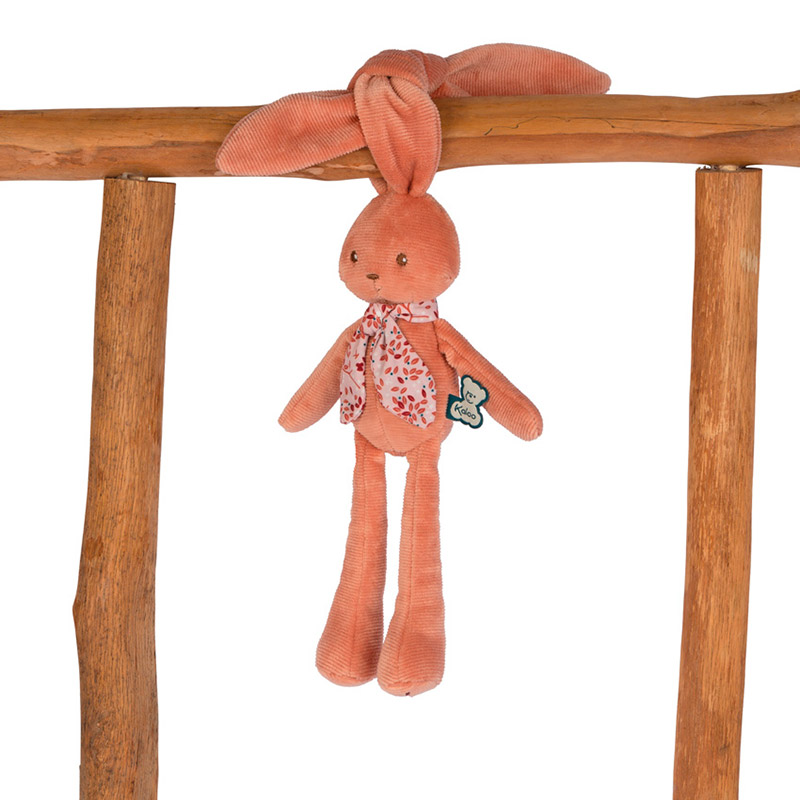Мягкая игрушка Kaloo "Кролик", серия "Lapinoo", терракотовый, маленький, 25 см - фото №5