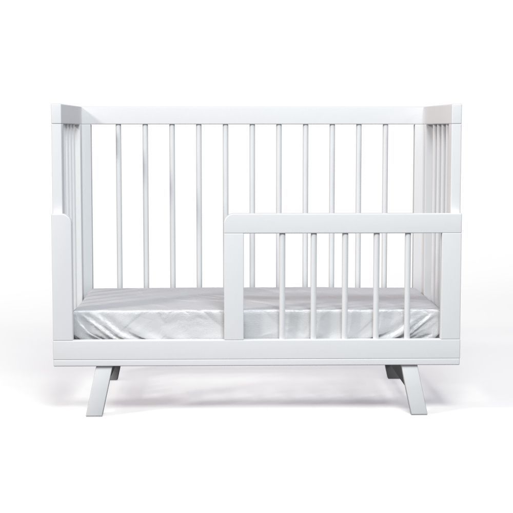 Кроватка для новорожденного Lilla "Aria", белая - фото №2