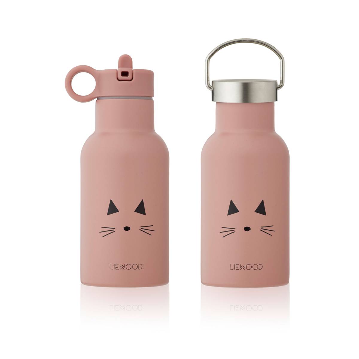 

Для напитков LIEWOOD, Бутылка-термос для напитков LIEWOOD "Кот", розовая, 350 мл, '22