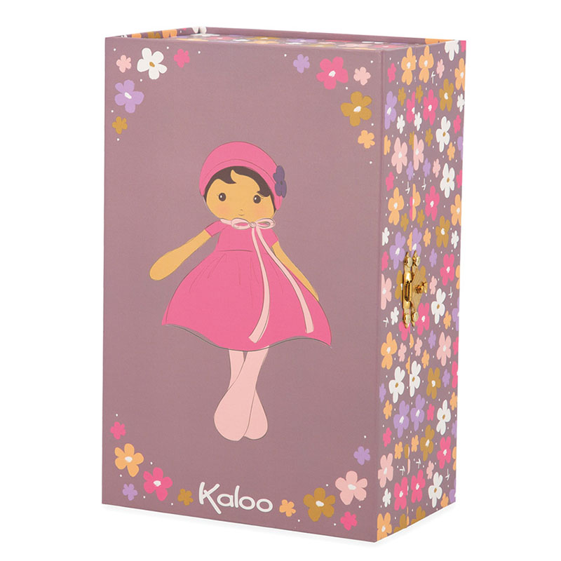 Музыкальная шкатулка Kaloo "Emma", серия "Tendresse de Kaloo", пурпурная - фото №4