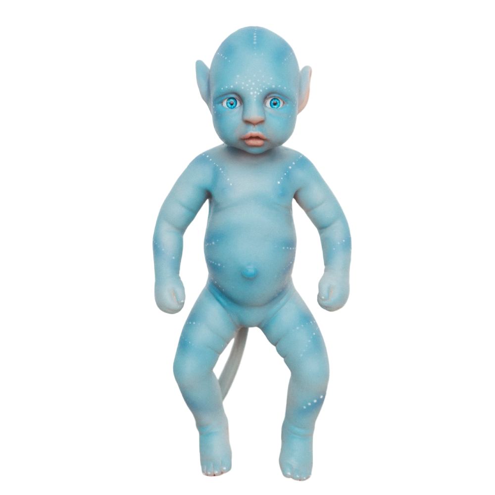 Кукла Magic Manufactory "На'ви", коллекция Magic Galaxy, светло-голубая, 20 см - фото №1