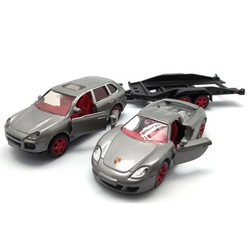 

Машина SIKU "Porsche" с прицепом и спорткаром "Porsche GT"