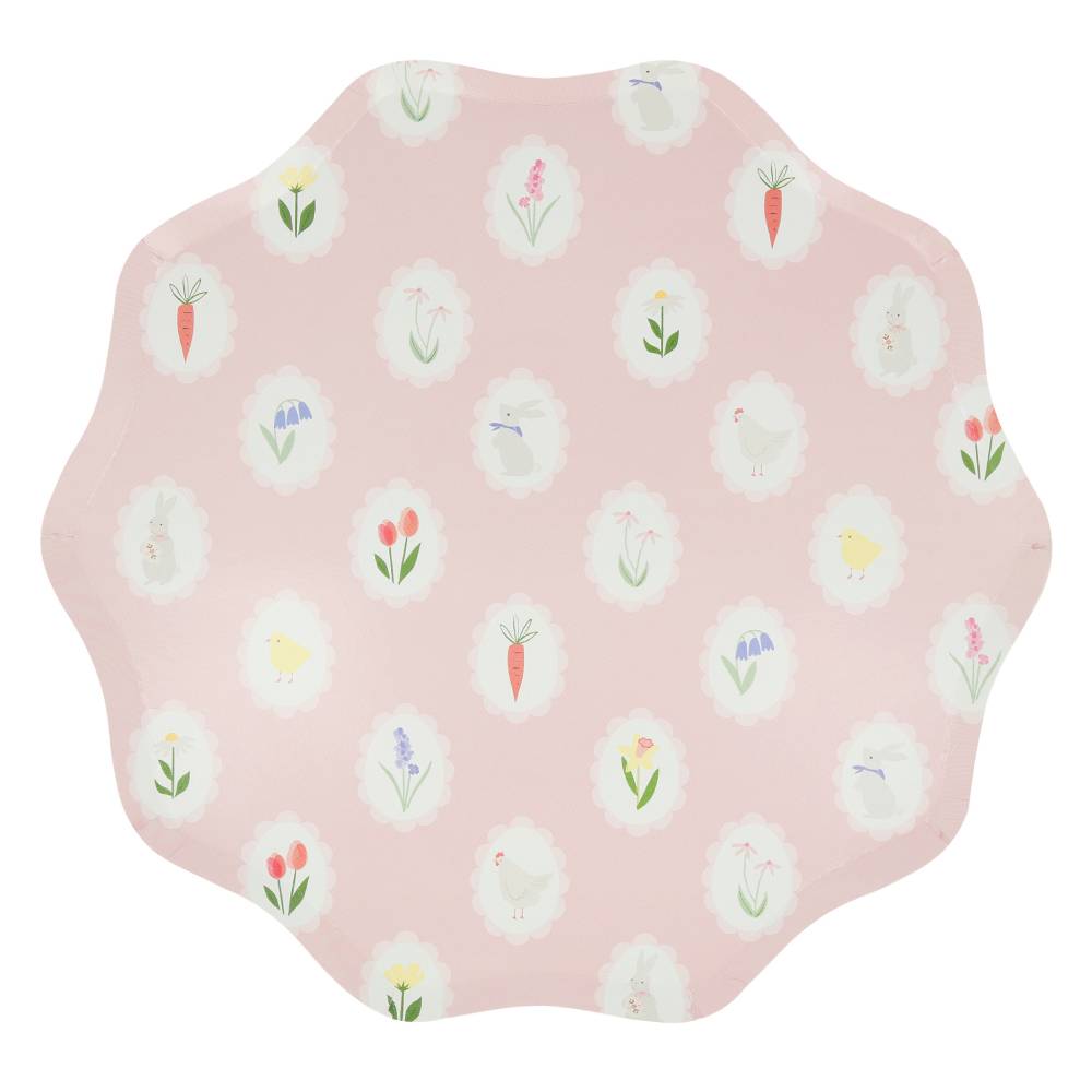 

Тарелки Мери Мери (Meri Meri) "Пасхальная камея", большие