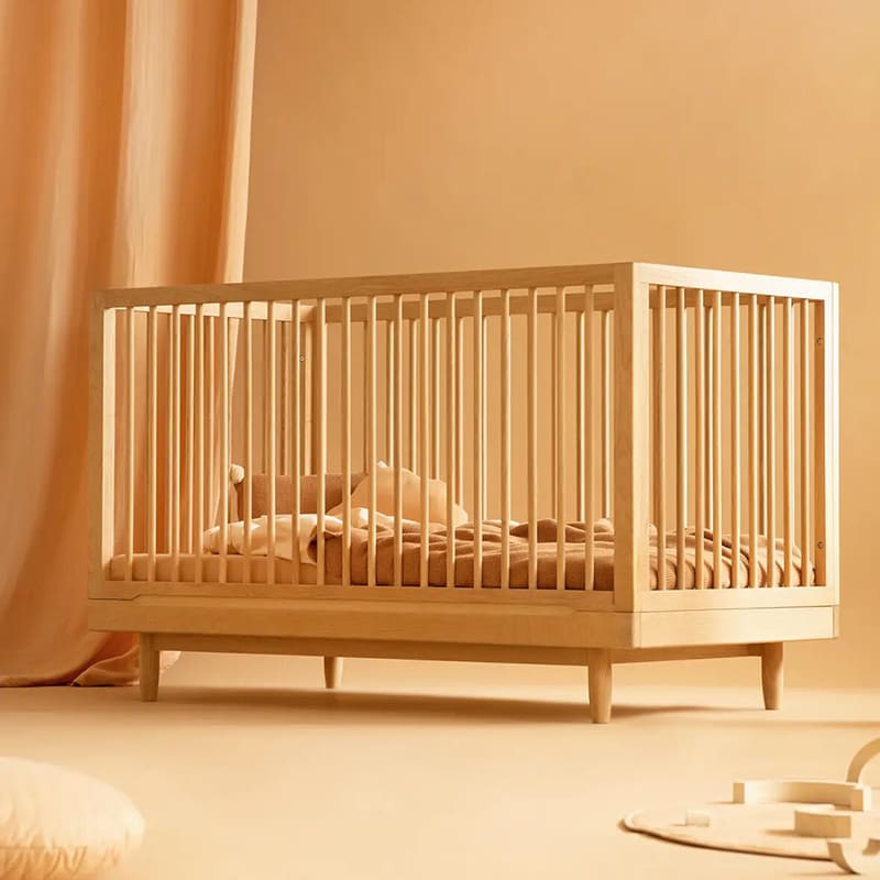 Детская кроватка Nobodinoz "Pure Evolutive Crib Baby", 140 х 70 х 90 см - фото №5
