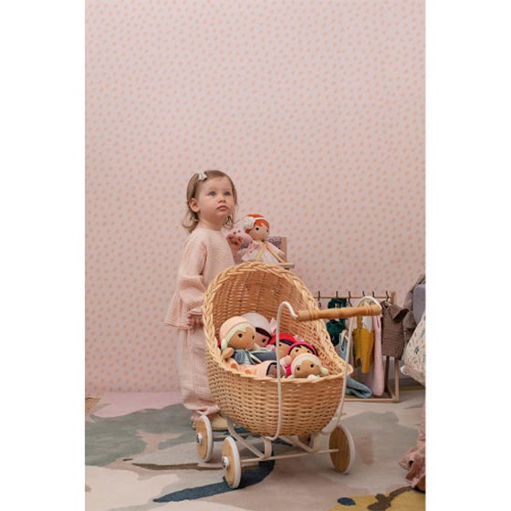 Текстильная кукла Kaloo "Emma", в розовом платье, серия "Tendresse de Kaloo", 25 см - фото №4