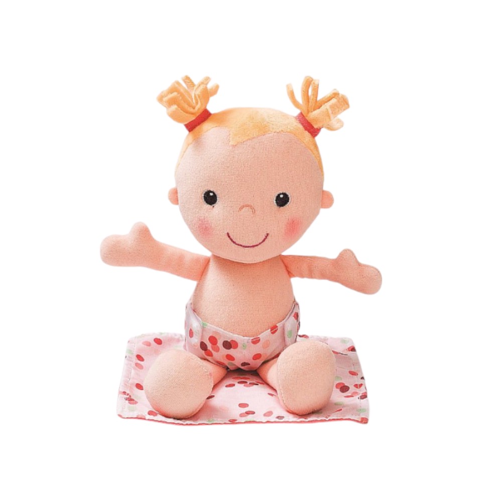 Кукла мягкая Lilliputiens "Луиза", в переноске, с игрушкой