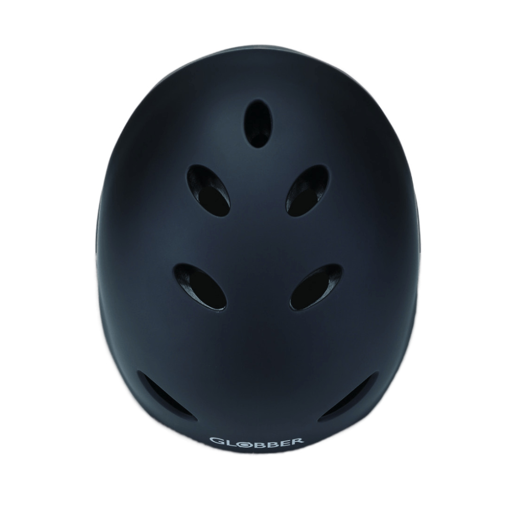 Шлем защитный GLOBBER "Adult" M, черный - фото №1