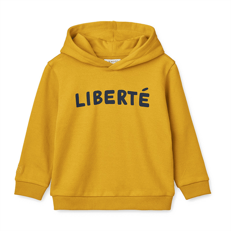 Толстовка LIEWOOD "Hildur Liberte" лимонная - фото №1
