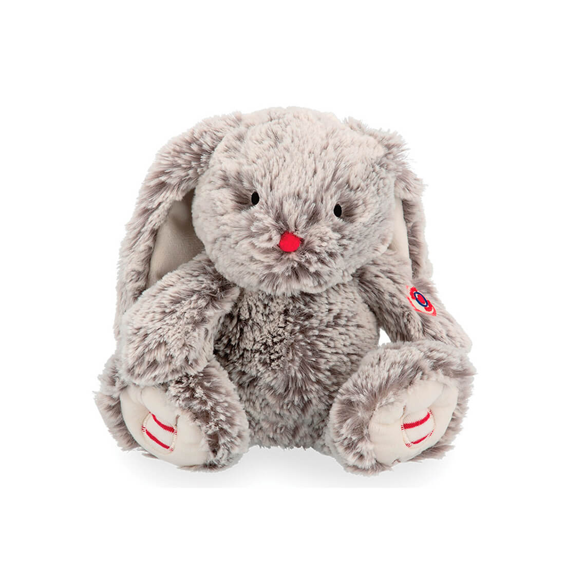 Плюшевая игрушка Kaloo "Кролик Prestige Leo", серия "Rouge Kaloo", серый, 24 см