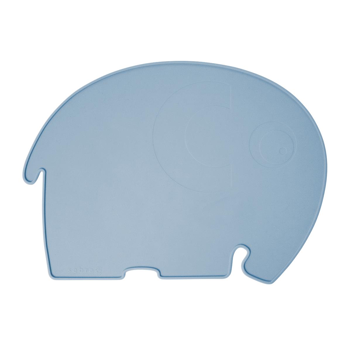 Подставка под тарелки в виде слона Sebra, голубая