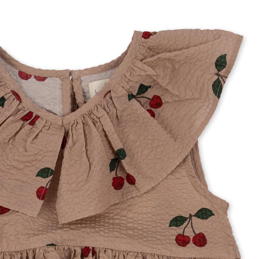Платье Konges Slojd "Lunella Ma Grande Cerise Blush", роскошная вишня - фото №3