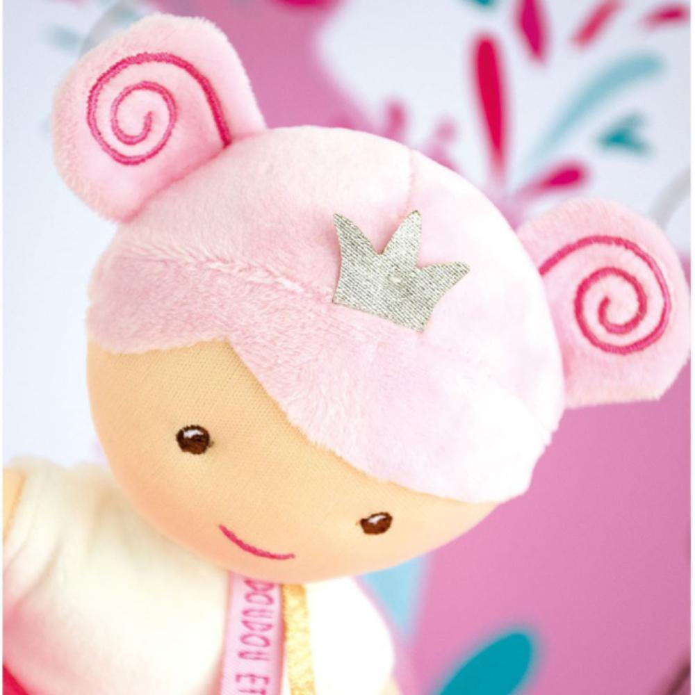 Мягкая игрушка Doudou et Compagnie "Кукла принцесса Emma", 30 см - фото №4