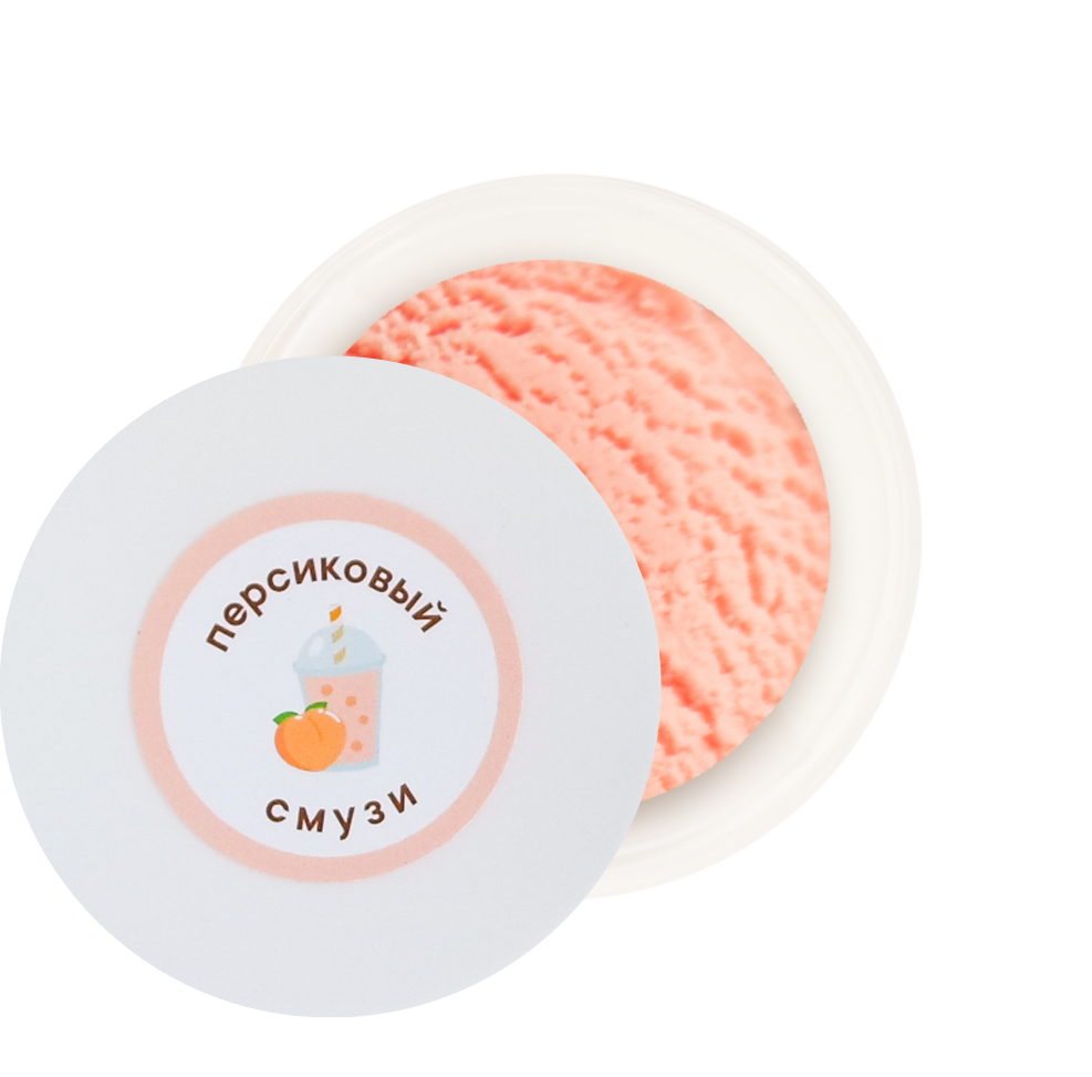 Тесто для лепки LUKNO "Персиковый смузи", персиковое