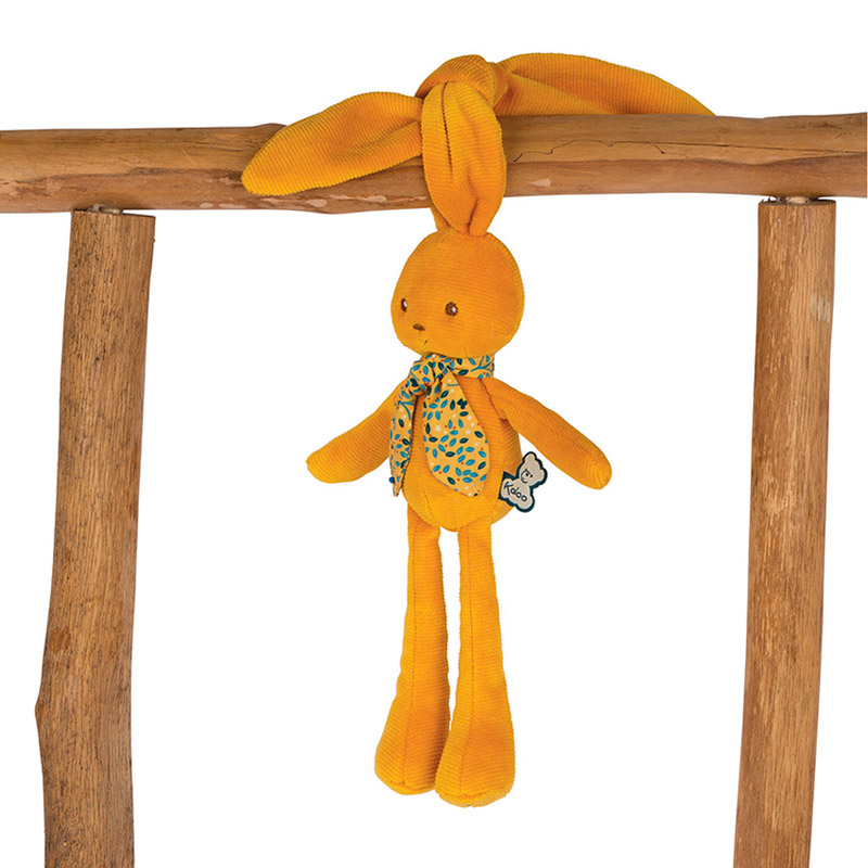 Мягкая игрушка Kaloo "Кролик", серия "Lapinoo", охра, маленький, 25 см - фото №4