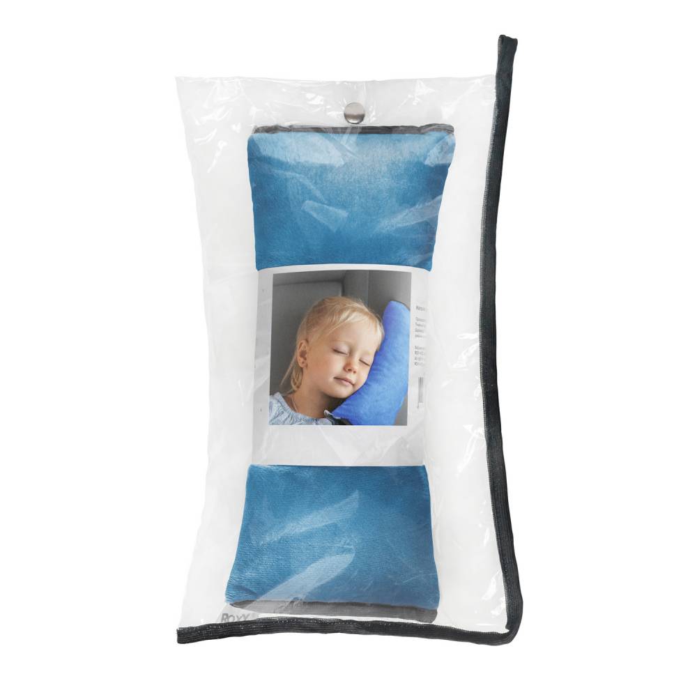 Подушка на ремень безопасности ROXY-KIDS, лазурно-синяя - фото №5