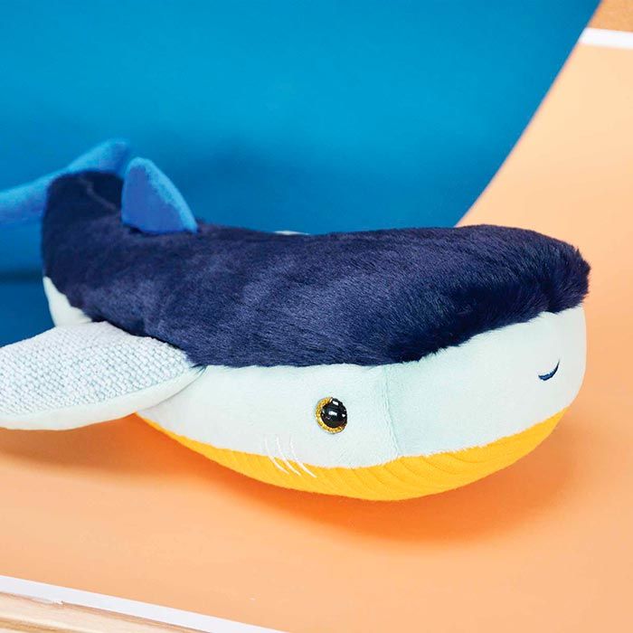 

Морские жители Histoire d'Ours, Мягкая игрушка Histoire d'Ours "Акула", голубая