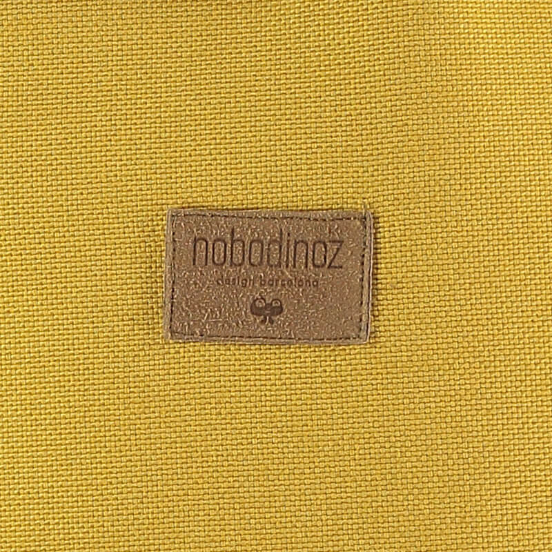 Корзина для хранения Nobodinoz "Tango Farniente Yellow", золотой янтарь, 24 х 19 см - фото №3
