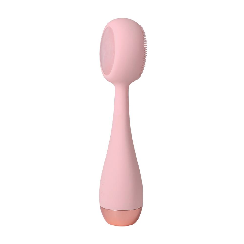 Силиконовая щёточка для очищения PMD Beauty "ПРО", с розовым кварцем - фото №1