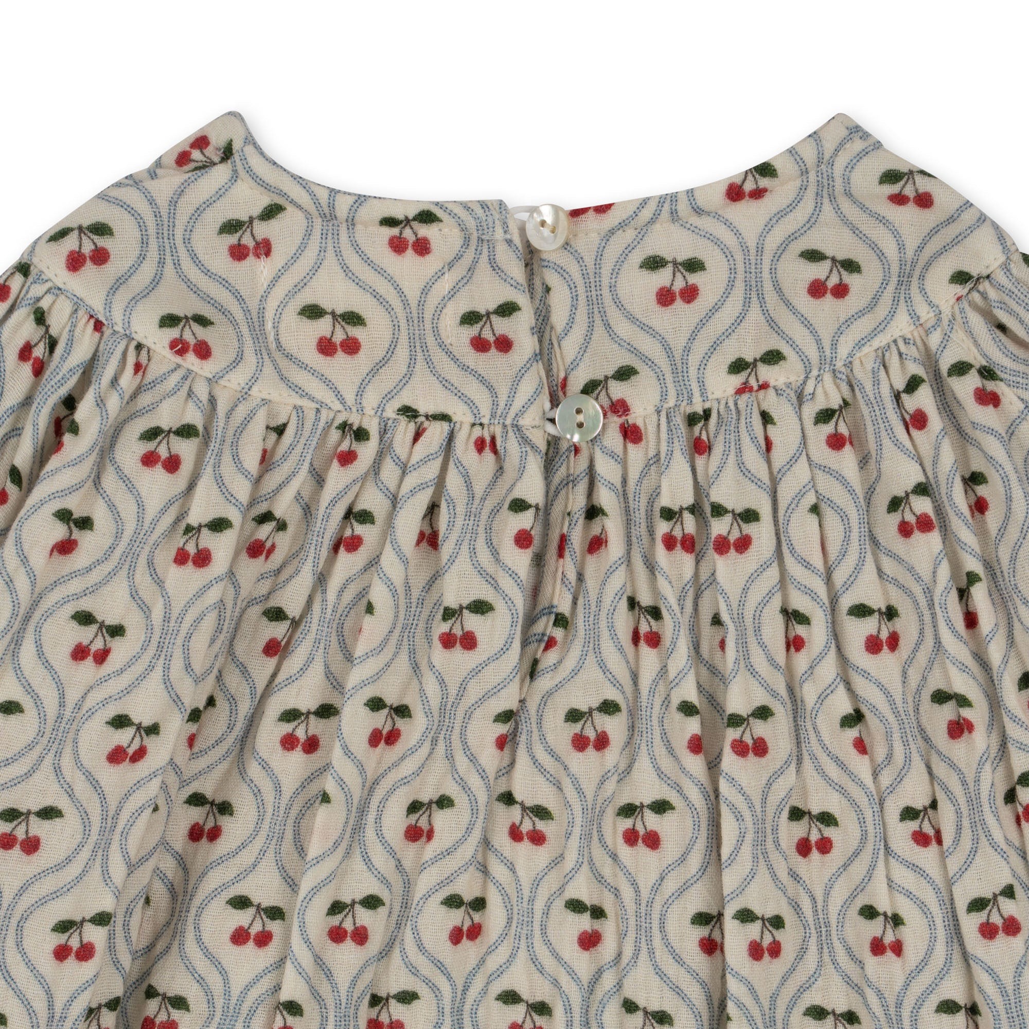 Платье Konges Slojd "Coco Cherry Motif", сладкая вишня - фото №4