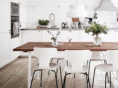 Основные правила и тонкости оформления кухни  в скандинавском стиле