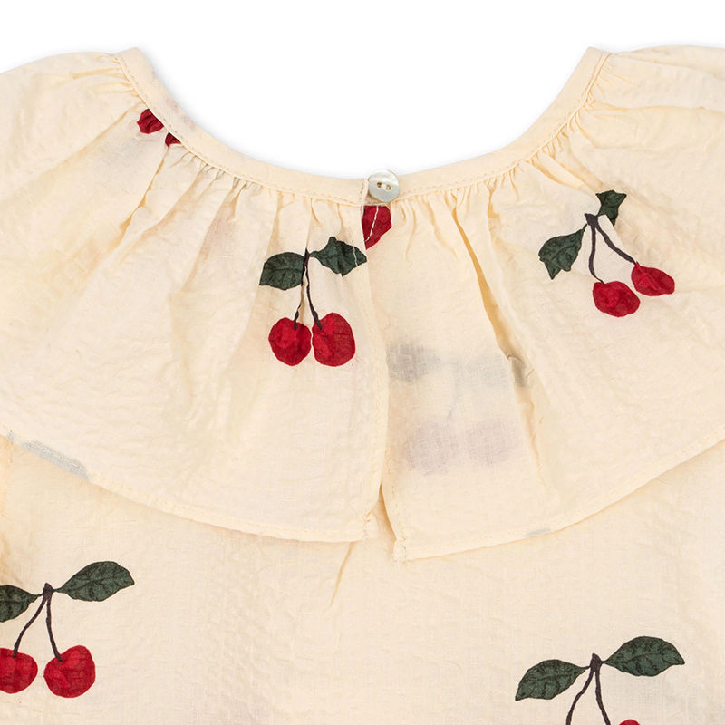 Платье Konges Slojd "Lunella Ma Grande Cherry", пудровое - фото №3
