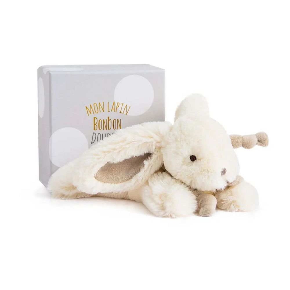 

Зайцы и кролики Doudou et Compagnie, Мягкая игрушка Doudou et Compagnie "Кролик BonBon", бежевый, 25 см