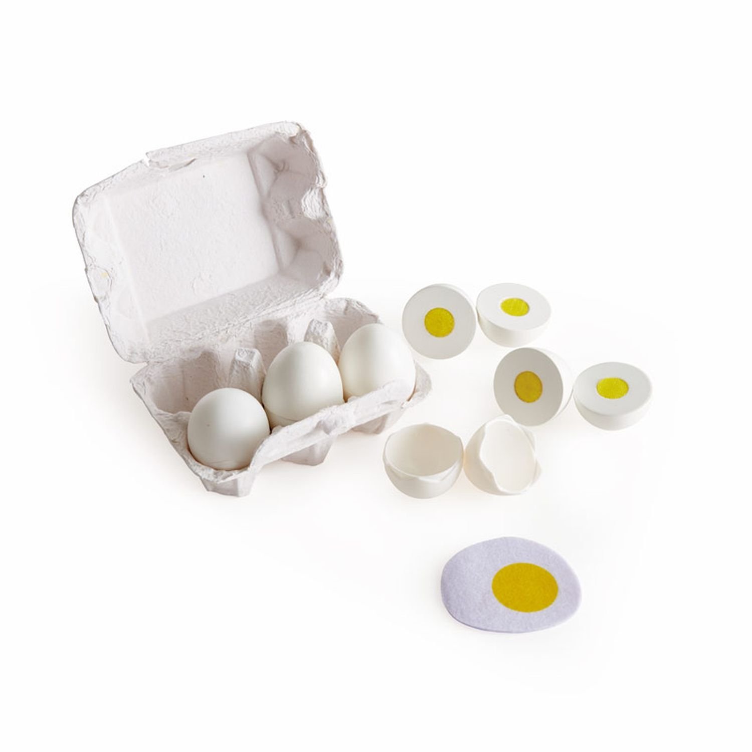 Игровой набор продуктов Hape "Яйца" - фото №1