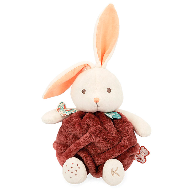 Мягкая игрушка Kaloo "Кролик Bubble of Love ", серия "Plume", корица, 23 см - фото №4