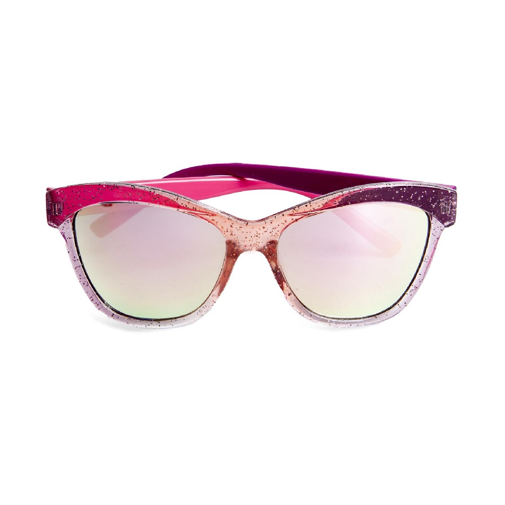 Детские солнцезащитные очки Martinelia, розовые с блестками
