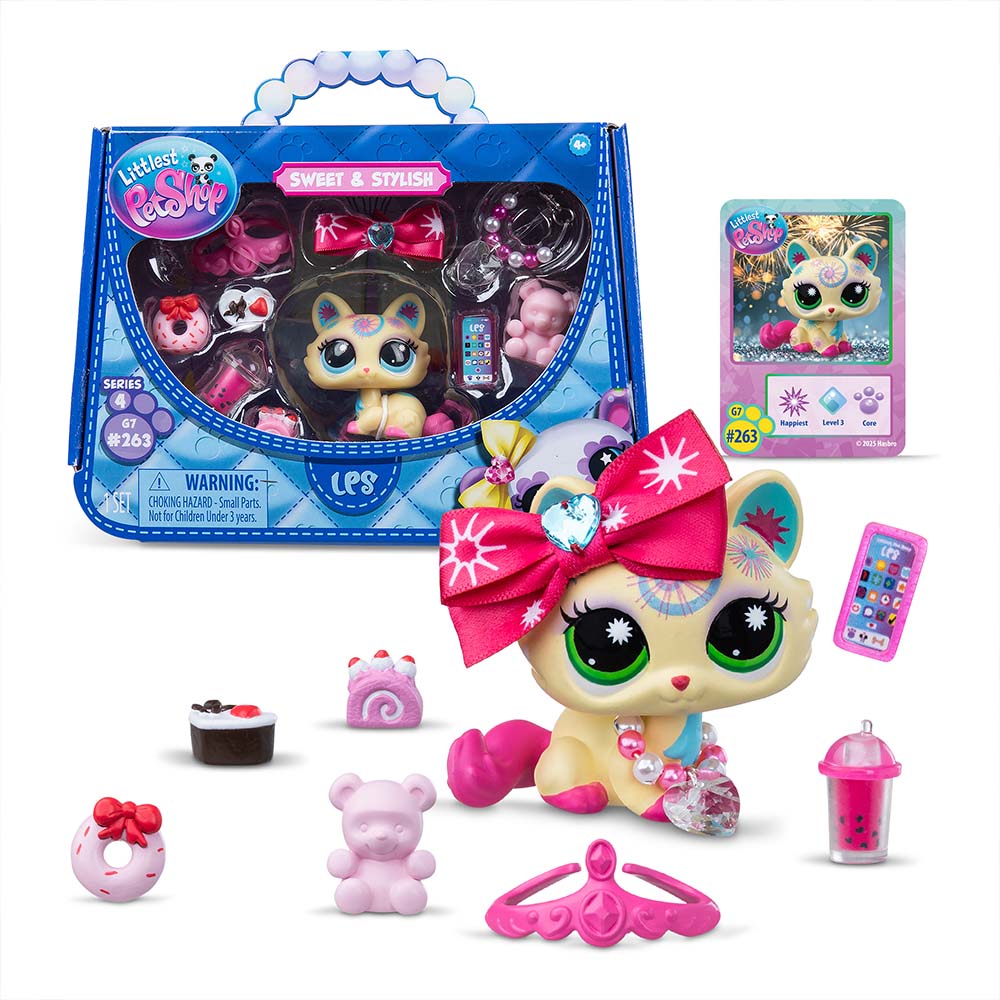

Игровой набор LITTLEST PET SHOP "Стиль", кошка Рэгдолл, фигурка животного с аксессуарами