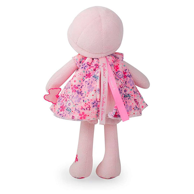 Текстильная кукла Kaloo "Fleur", в розовом платье, серия "Tendresse de Kaloo", 25 см - фото №3