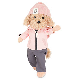Мягкая игрушка Orange Toys "Собачка Куршевель", с каркасом, 37 см