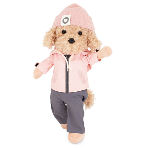 Мягкая игрушка Orange Toys "Собачка Куршевель", с каркасом, 37 см