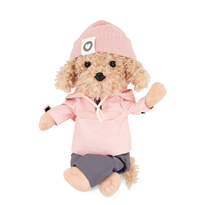 Мягкая игрушка Orange Toys "Собачка Куршевель", с каркасом, 37 см