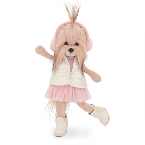 Мягкая игрушка Orange Toys "Собачка Розовая мечта", с каркасом, 37 см