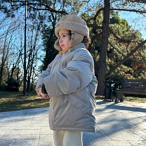 Шапка-ушанка Mrs. Ertha "Peanut", ореховая