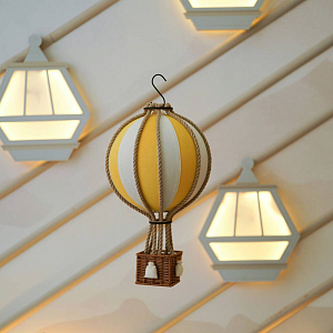 Декоративный воздушный шар MyMongolfier, мимоза, 25 см