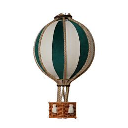 Декоративный воздушный шар MyMongolfier, изумруд, 25 см