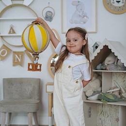 Декоративный воздушный шар MyMongolfier, мимоза, 30 см