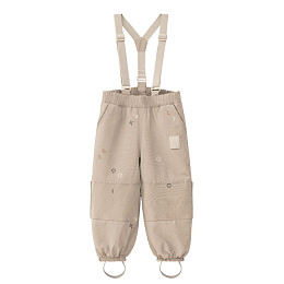 Брюки утепленные Leokid "Flint say my name beige"