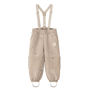 Брюки утепленные Leokid "Flint say my name beige"