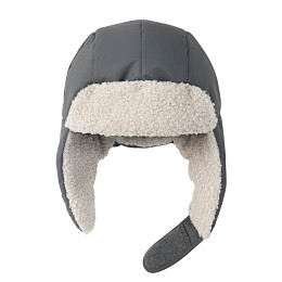 Шапка-ушанка Leokid "Piny asphalt"