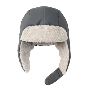 Шапка-ушанка Leokid "Piny asphalt"