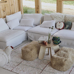 Подушка-пуф Lorena Canals "Стог сена", 52 х 30 х 30 см