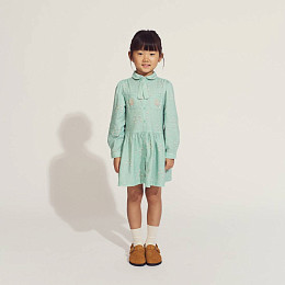 Платье с галстуком Gingersnaps "Sabel Mint Grove", мятное