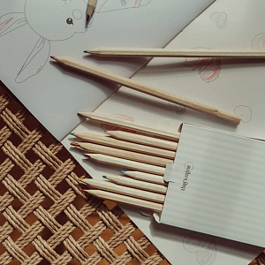 Раскраска с карандашами That's Mine "Ben Bunny", мульти с кремовым