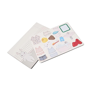 Развивающая магнитная коробка Зэтс Майн (That's Mine) "Лоу", кремовая