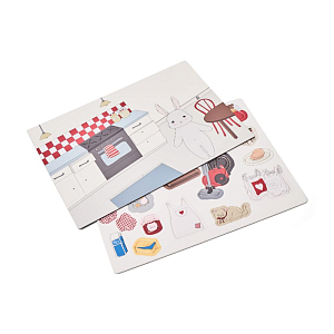 Развивающая магнитная коробка Зэтс Майн (That's Mine) "Лоу", кремовая