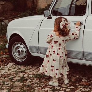 Набор заколок That's Mine "Tori Rouge Boucle", 2 шт, бантики на розовом